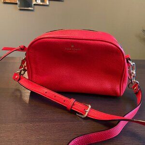 Kate Spade - Red Crossbody Leather Purse